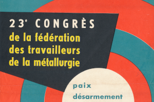 1963 | Affiche du 23e congrès de la FTM-CGT