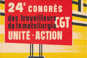 1964 | Affiche du 24e congrès de la FTM-CGT