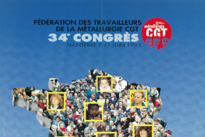1993 | Affiche du 34e congrès de la FTM-CGT