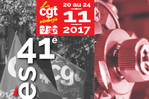 2017 | Affiche du 41e congrès de la FTM-CGT